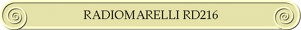 RADIOMARELLI RD216